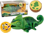 Mamido Chameleon na dálkové ovládání 28 cm zelený