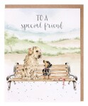 Přání Wrendale Designs Special Friend - Pejsci