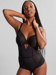 Panache Tango Essence Plunge Bodysuit obsidian 10965A 75FF