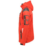 Geographical Norway pánská sportovní bunda Techno MEN 056 BS3 s nastavitelnou kapucí nepromokavá červená (WU1060H/GN) pánské s