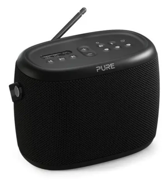 Pure Woodland černá / Bluetooth reproduktor / DAB+ / FM / 10W / IP67 (253344)