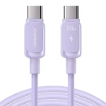 Joyroom S-CC100A14 Nabíjecí kabel USB-C (M) - USB-C (M) 100W 1.2m fialová (S-CC100A14 1.2m-Purp)
