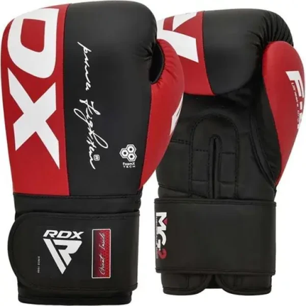 Boxerské rukavice F4 HOOK LOOP Red - RDX (16 OZ, multicolor) (87574-4-16 OZ)
