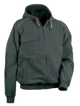 Bunda fleecová COFRA POTSDAM Barva: Antracitová, Velikost: L (V130_0_04_L)