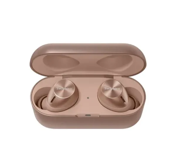 Technics AZ40M2 rose-gold / Bezdrátová sluchátka / mikrofon / pasivní potlačení hluku AAC / Bluetooth 5.3 / IPX4 (EAH-AZ40M2EN)