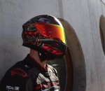 Helma na moto Xrc Illustrator matt - XL / černá