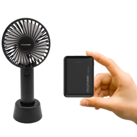 RealPower Mobile Bundle Ventilátor + PB-10000mini HD / Sada / Ventilátor 1200 mAh / Powerbanka 10000 mAh (375356)
