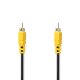 Nedis Kompozitní video kabel RCA - RCA černý / Kabel / 480p / 5 m / Poniklované konektory (CVGL24100BK50)