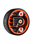 Inglasco / Sherwood Puk Philadelphia Flyers Medallion Souvenir Collector Puck