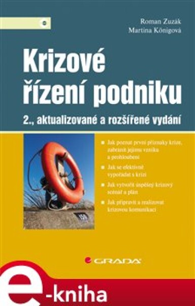 Krizové řízení podniku. 2., aktualizované a rozšířené vydání - Roman Zuzák, Martina Königová e-kniha