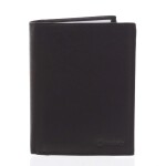 Pánská stylová peněženka ROGER, černá matná