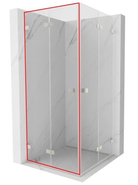 MEXEN - LUNAR dveře (Šx2) sklo 85x200 cm 6 mm, transparentní 836-085-000-00-00