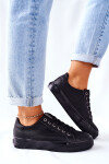 Women's Sneakers On Platform BIG STAR II274345 Black