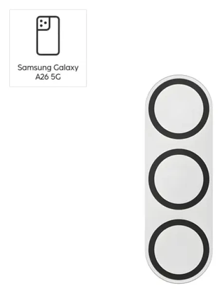 Hama Cam Protect / Ochranné sklo fotoaparátu / Samsung Galaxy A26 5G / průhledné