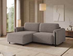 Sedací souprava Acossta Provedení: Levá varianta, Nožičky: Černé, látka: Royal 20