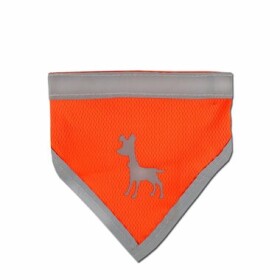 Alcott Reflexní šátek pro psy oranžová - velikost M (AC-91350)