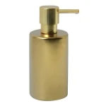 Spirella TUBE-Matt dávkovač mýdla matně zlatý / keramika / 300 ml (7610583225122)