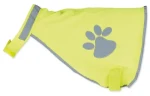 TRIXIE Reflexní bezpečnostní vesta žlutá XS / Vesta pro psy / Reflexní prvky / Krk 22-32 cm / Pas 34-40 cm (G14-30080)