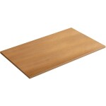 CERANO Deska pod umyvadlo Navira Slim - dub medový - 80x46x1,8 cm