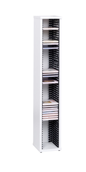 FRONTI Stojan na CD bílý