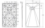 HOPA - Obdélníková sprchová vanička VEXO - černá - Barva - Černá , Nožičky k vaně - Bez nožiček, Rozměr A - 150 cm, Rozměr B - 90 cm VEXOOBD1590B