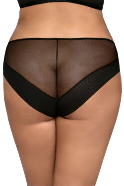 Dámské kalhotky 1030 Novato black plus - AVA černá 3XL