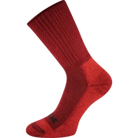 VOXX Ponožky silné hřejivé z merino VAASA s ionty stříbra VÍNOVÉ 35-38 120689