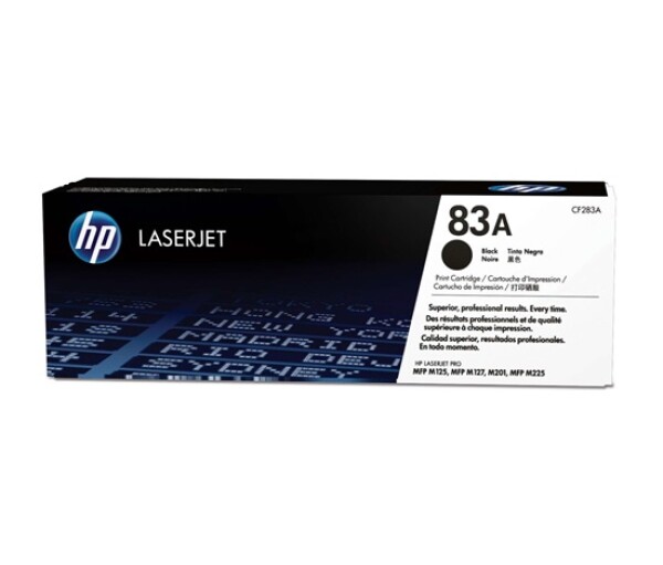 HP 83A Black LJ Toner Cart, CF283A (1,500 pages) EDF_692556