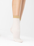 Ponožky Biscuitt 60 Den Ecru-Beige - Fiore Univerzální