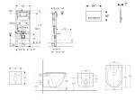 GEBERIT - Duofix Set předstěnové instalace, klozetu Oudee a sedátka softclose, tlačítko Sigma50, chrom/alpská bílá SANI11CA31122