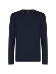 Pánské merino triko dlouhý rukáv ICEBREAKER Mens Merino 150 Lodge LS Tee, Midnight Navy velikost: L