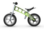 Odrážedlo FirstBike STREET green - ZDARMA dopravné, košík a zvonek!