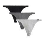 Pánská tanga 3 pack 253 - Atlantic vícebarevná M