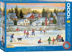 EUROGRAPHICS Puzzle Večerní bruslení