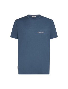 Pánské merino triko s krátkým rukávem ICEBREAKER Mens 150 Tech Lite SS Tee IB Wordmark, Dawn velikost: L