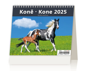 Stolní kalendář 2025 Helma MiniMax - Koně