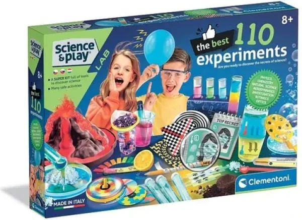 Clementoni SciencePlay Laboratoř: 110 nejlepších experimentů