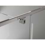 MEXEN/S - Exo sprchový kout dveře křídlové 80 x 80, transparent, chrom 8182-080-080-01-00