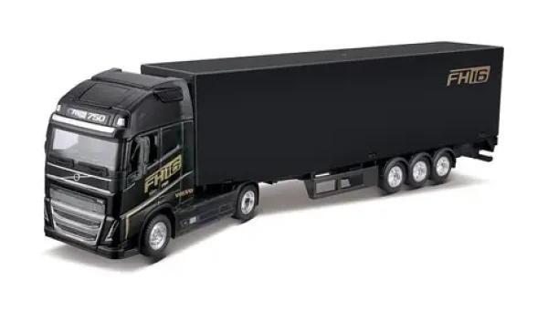 Bburago FH16 Kamion s přívěsem Volvo FH16 Globetrotter 750 XXL/Trailer