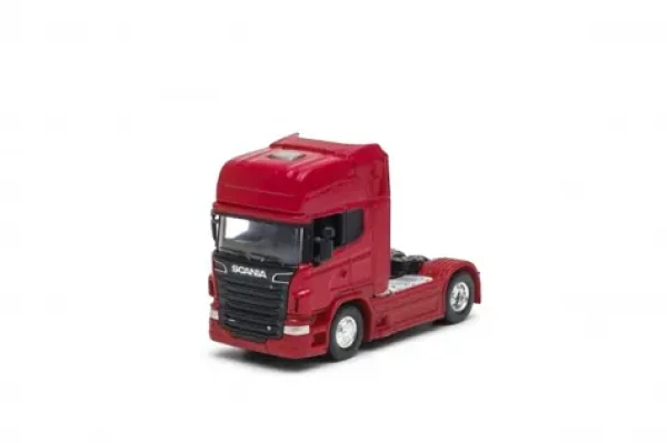 Welly Scania V8 R 730 tahač 1:64 žlutá