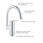 GROHE - QuickFix Start Dřezová baterie, chrom 30469000