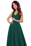 Dámské šaty 246-4 Cindy - NUMOCO L tmavě zelená
