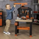 SMOBY Pracovní dílna Black+Decker s jeřábem