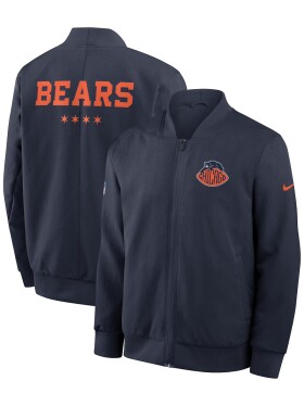 Nike Pánská bunda Chicago Bears NFL 2026 Rivalries Sideline Bomber Velikost: XL