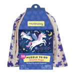 Mudpuppy Puzzle na cesty - Kouzlo jednorožce (36 dílků)