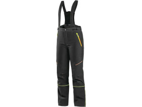 CXS TRENTON Dětské zimní softshellové kalhoty černé 120 142000581612