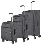 Travelite Skaii 4w S,M,L Anthracite S: 36 l / M: 62/67 l / L: 91/98 L TRAVELITE-92640-04