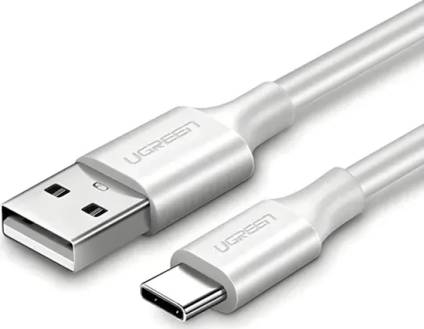 Ugreen 60123 USB-A - USB-C bílá / Kabel / 2 m / Rychlonabíjení (60123)