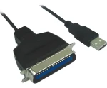 PremiumCord USB na LPT CEN36M / Převodníkový kabel / USB-A - Centronics 36pin / 1,5 m / USB 1.1 (kuprint)
