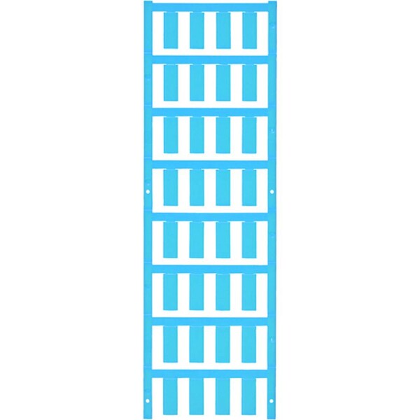 Weidmüller 1919200000 SF 6/21 NEUTRAL BL V2 značení kabelů Druh montáže: přichycení sponami Potisknutelná plocha: 8.40 x 21 mm modrá Počet markerů: 160 160 ks